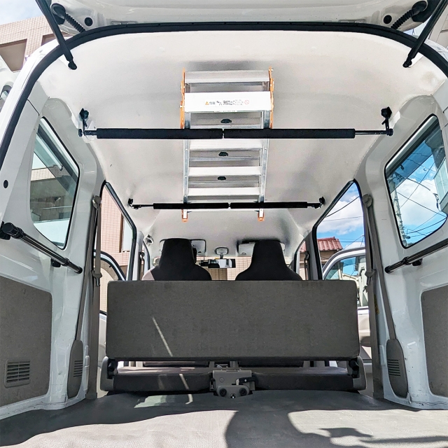 蝶つがいステー直留めタイプ 車内キャリア 2本セット