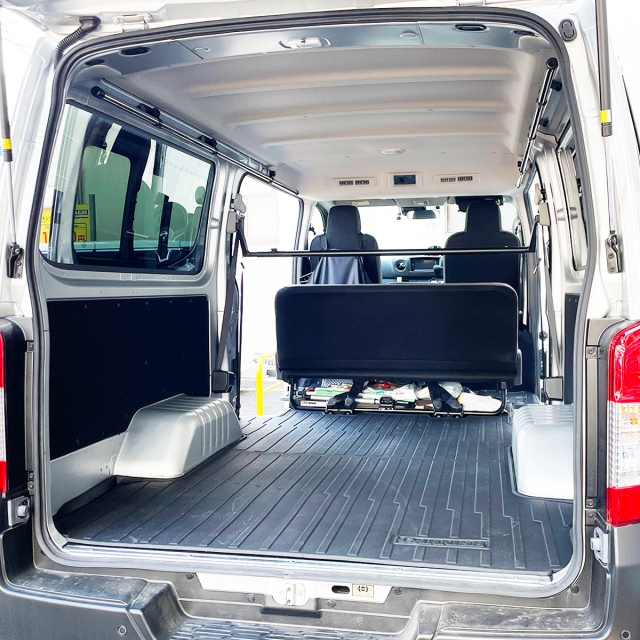 NV350キャラバン DX サイドバーのみ 車載ラック