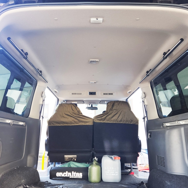 NV350キャラバン GX サイドバー(ショート)のみ 車載ラック